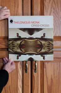 The front cover of the author's copy of Criss-Cross.